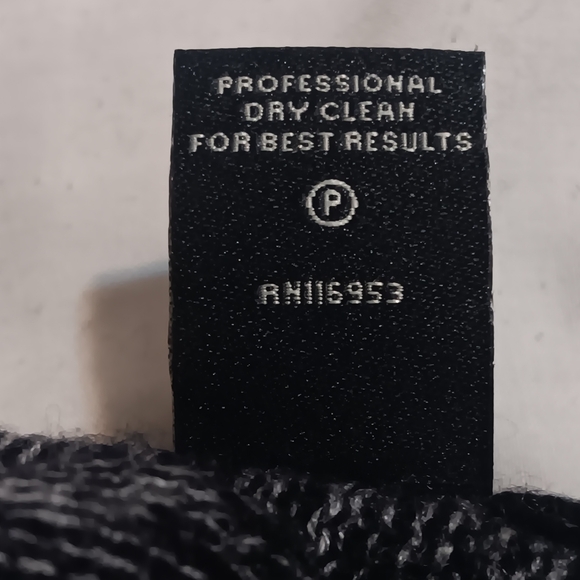 Neiman Marcus Sweater Men Wool-Cashmere Blend Black/Gray SzM Crew Neck Classic - Picture 5 of 9